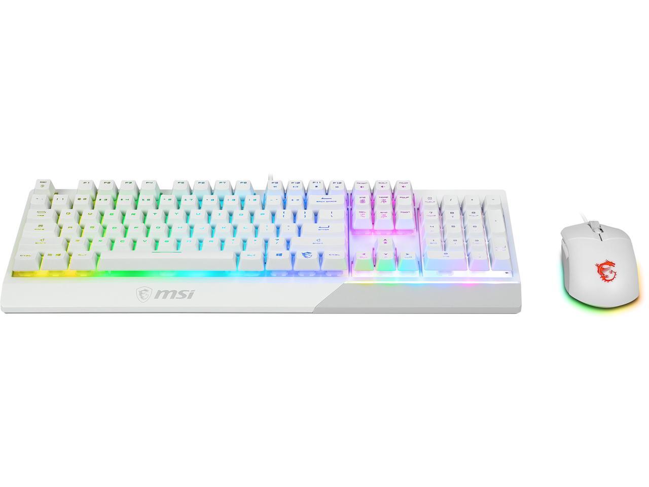 Keyboard Mouse Bundle Gaming - MSI 비거 GK30 게이밍 키보드 &