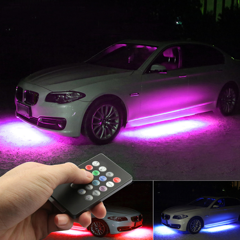 Rgb Underglow Strip - 언더 글로우 자동차 LED 조명, 유연한