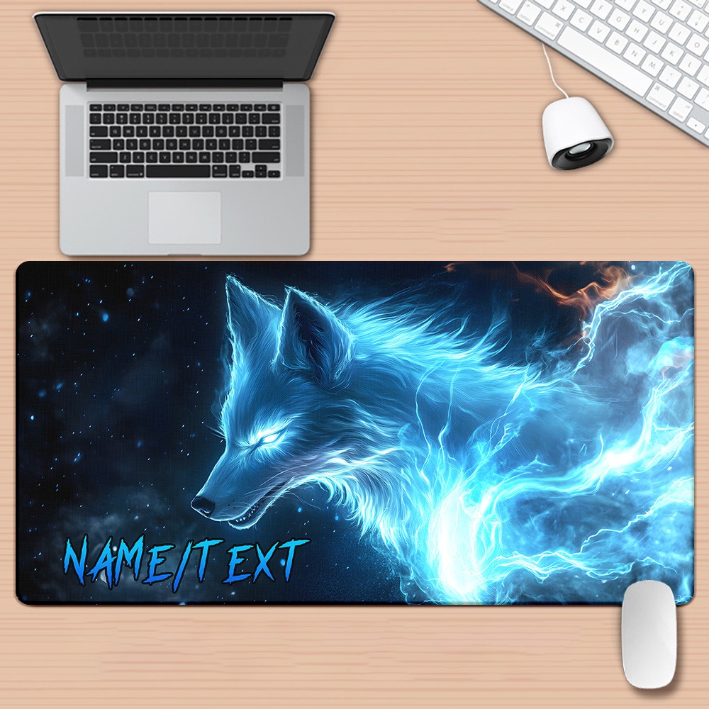 Gaming Keyboard Name - 맞춤형 이름 매직 울프 HD 인쇄