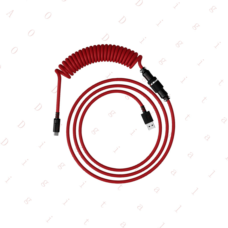 Coiled Usb Cable - GO- for HyperX USB-C 코일 케이블