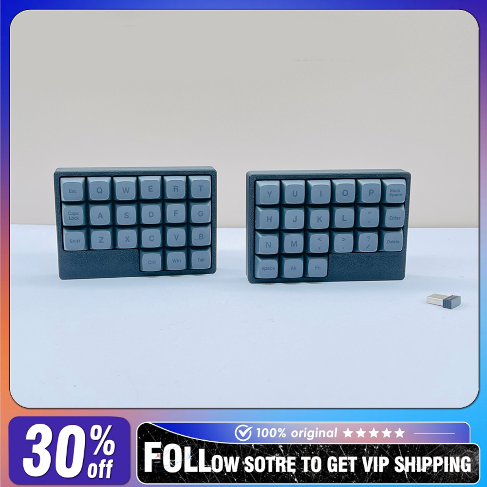 Gaming Keyboard Hot Swappable - Wplank 2.4G 무선 단일 모드 분할