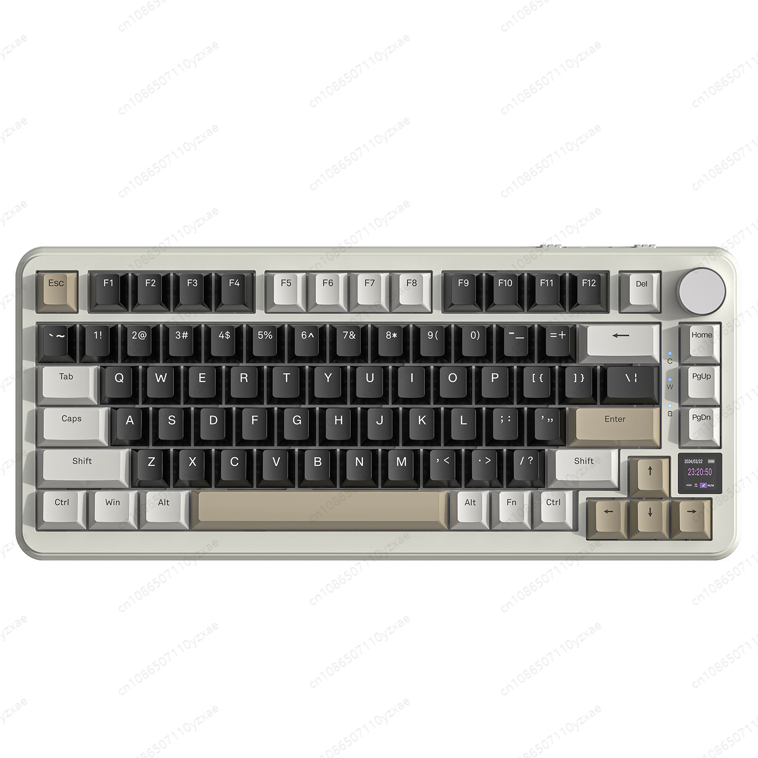 Gaming Keyboard Hot Swappable - 2024 새로운 AL66 기계식 키보드 알루미늄