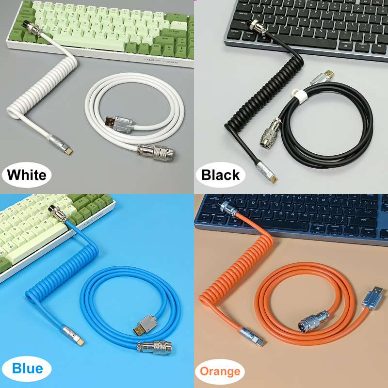 Gaming Keyboard Types - 1.8M PU 6.0 기계식 키보드 코일,