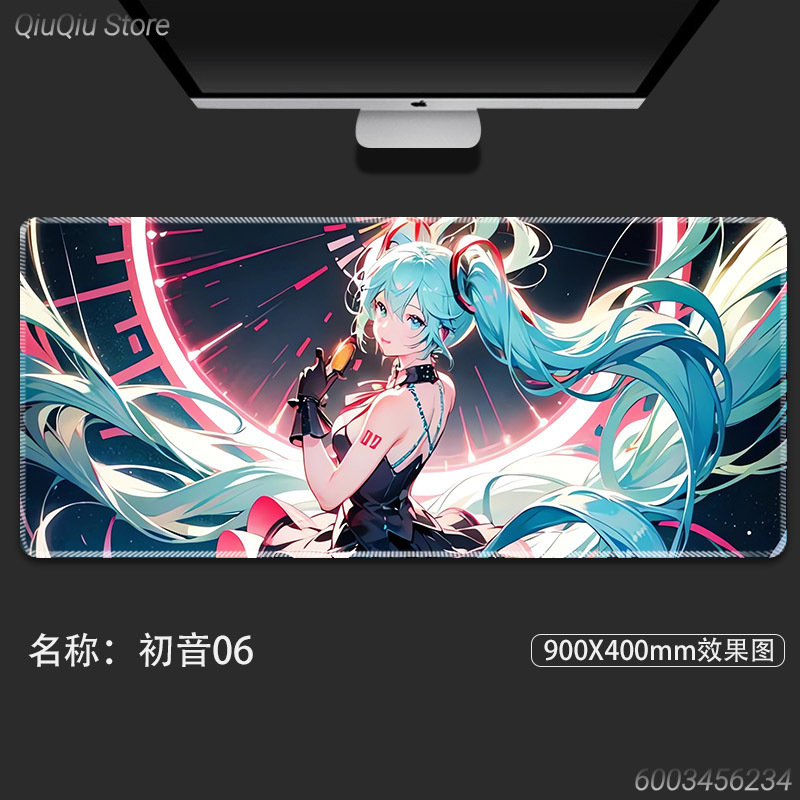 하츠네 미쿠 애니메이션 게임용 마우스 패드 데스크 매트 - Keyboard Mouse Bundle Gaming 리뷰 및 가격
