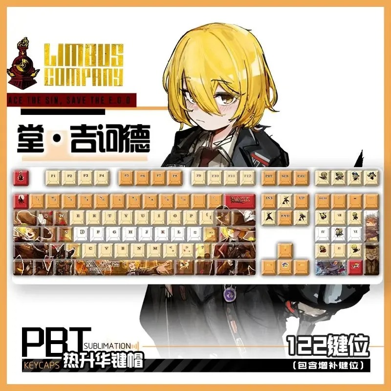 테마 게임 기계식 키보드 키캡 122키 Limbus C - Gaming Keyboard Mechanical 리뷰 및 가격