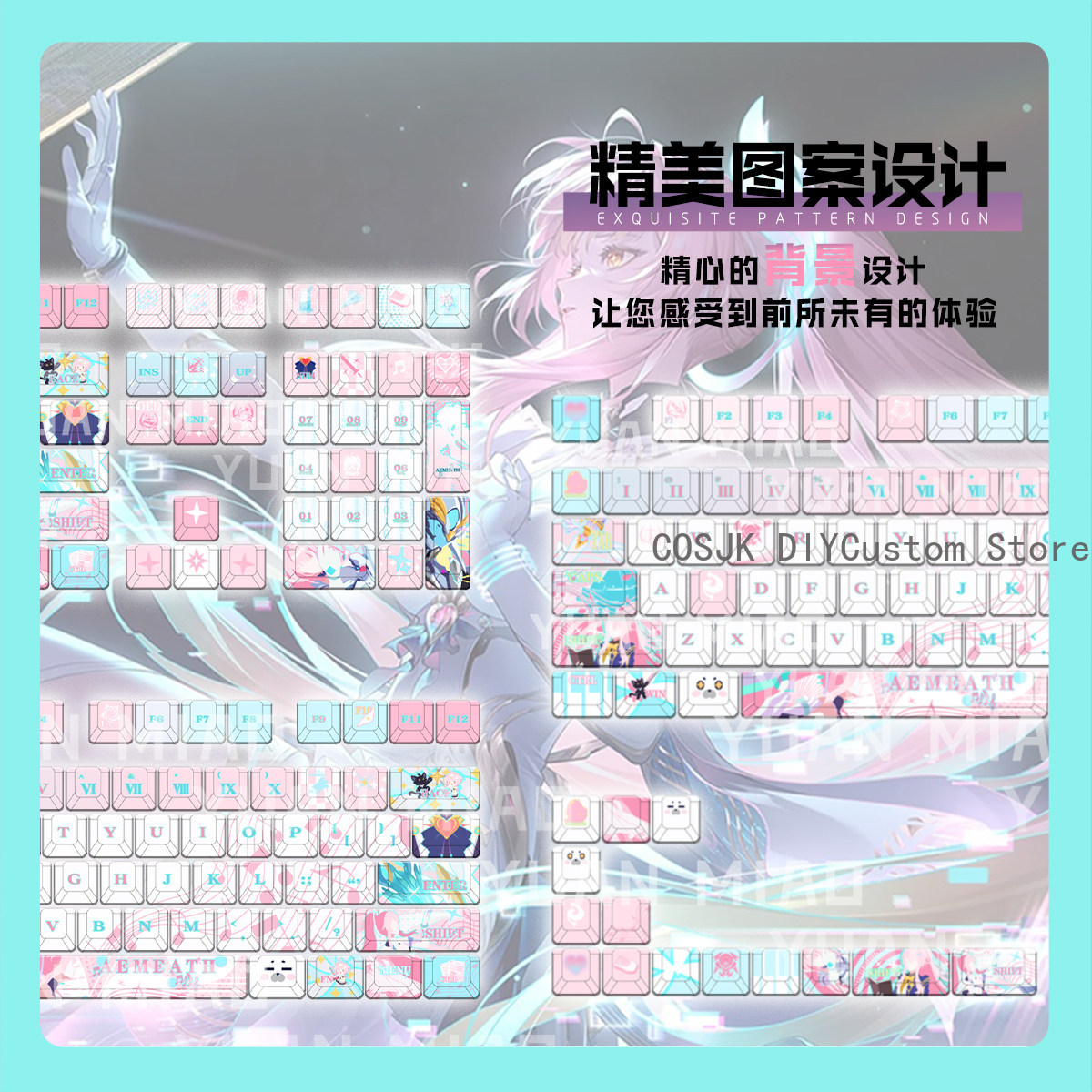 122 키 애니메이션 Wuthering Waves Ae - Gaming Keyboard Mechanical 리뷰 및 가격