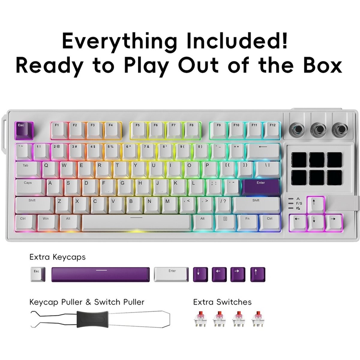 업데이트. K1 PRO 비주얼 기계식 키보드 매크로 L - Gaming Keyboard Mechanical 리뷰 및 가격