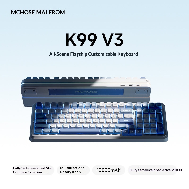 MCHOSE K99 V3 맞춤형 기계식 키보드 모드 무 - Gaming Keyboard Mechanical 리뷰 및 가격