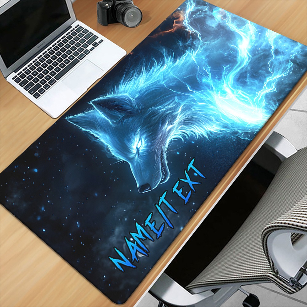 맞춤형 이름 매직 울프 HD 인쇄 XXL 마우스 매트, - Gaming Keyboard Name 리뷰 및 가격