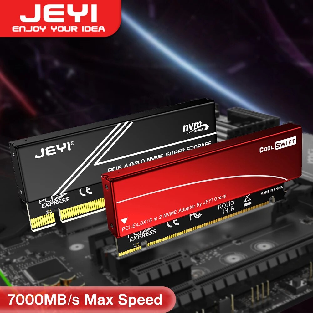 JEYI M.2 NVME-PCIE 4.0 X16 어댑터 - Samsung Ssd 990 Pro 리뷰 및 가격