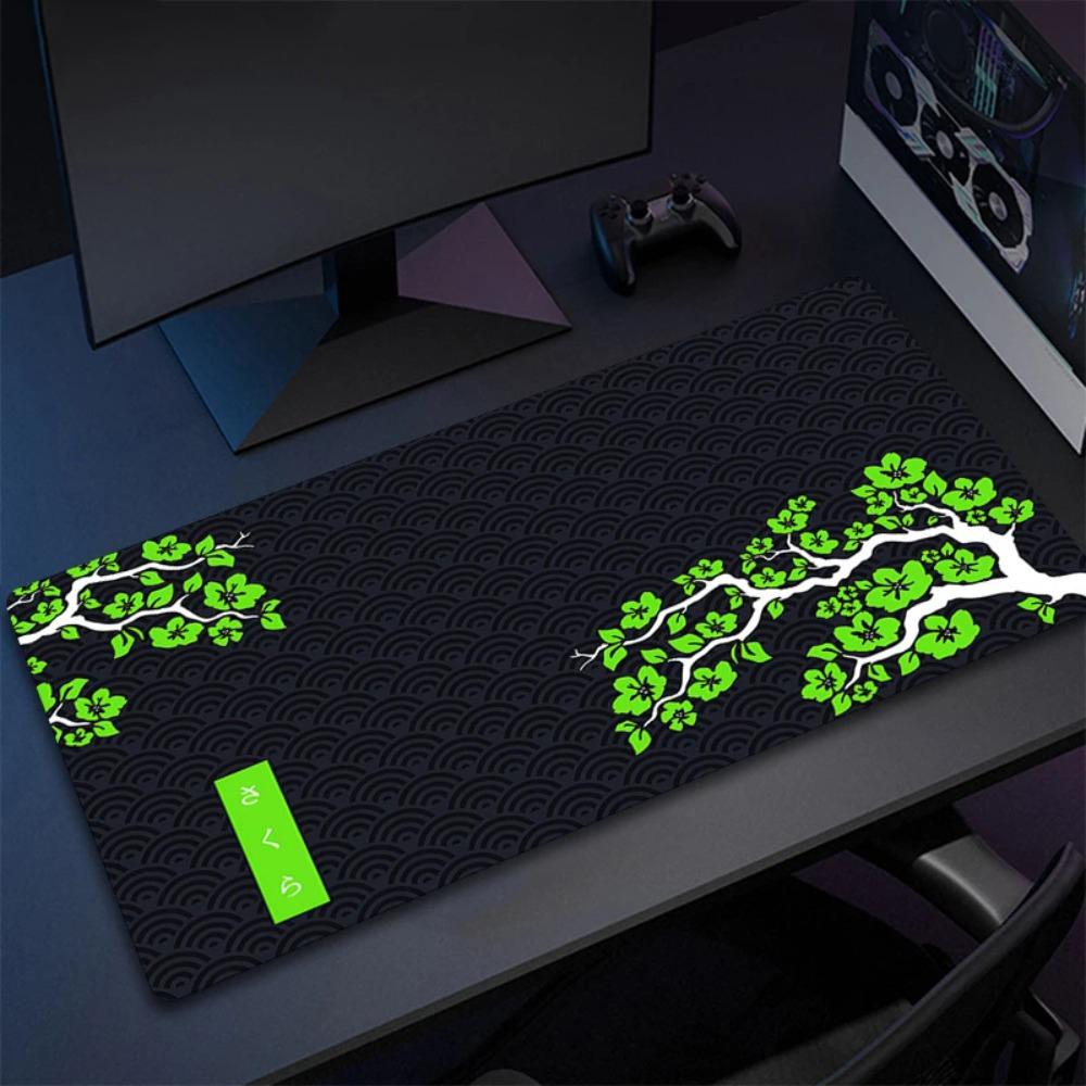 보라색 사쿠라 마우스 패드 대형 마우스 패드 PC 게이 - Keyboard Mouse Bundle Gaming 리뷰 및 가격