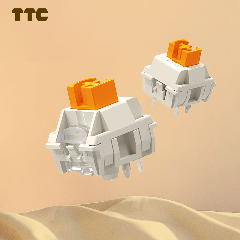 TTC Flame Orange 선형 스위치 5핀 핫 스 - Gaming Keyboard Hot Swappable 리뷰 및 가격