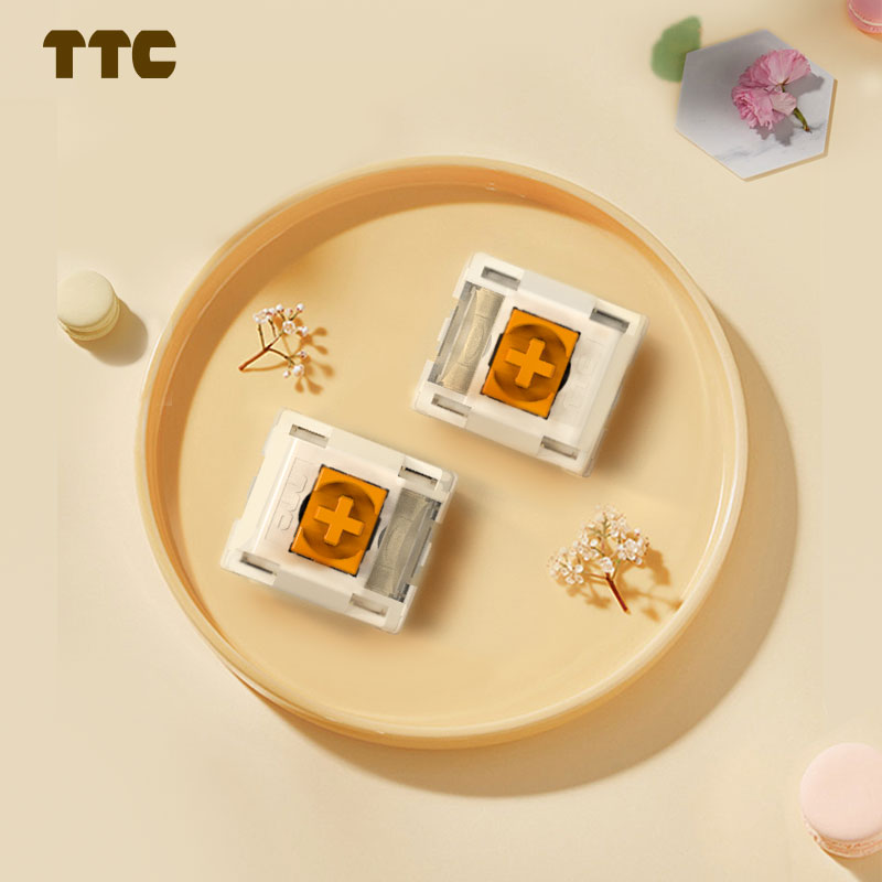 TTC Flame Orange 선형 스위치 5핀 핫 스 - Gaming Keyboard Hot Swappable 리뷰 및 가격