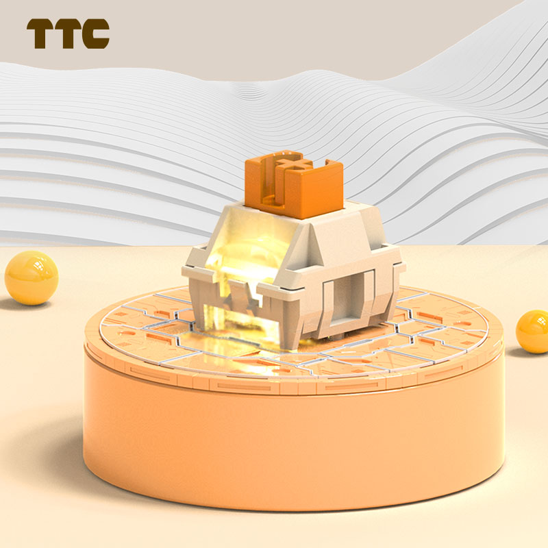 TTC Flame Orange 선형 스위치 5핀 핫 스 - Gaming Keyboard Hot Swappable 리뷰 및 가격
