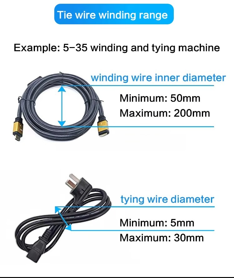 USB 케이블 와인딩 포장기 자동 코일 와인딩 기계 와 - Coiled Usb Cable 리뷰 및 가격