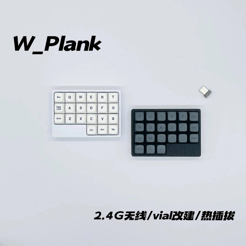 Wplank 2.4G 무선 단일 모드 분할 기계식 키보 - Gaming Keyboard Hot Swappable 리뷰 및 가격