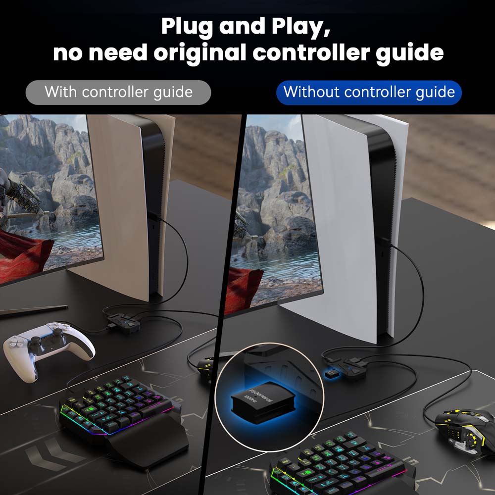 PS5 게임용 키보드 마우스 콤보 USB 타입 C 컨버 - Gaming Keyboard Types 리뷰 및 가격