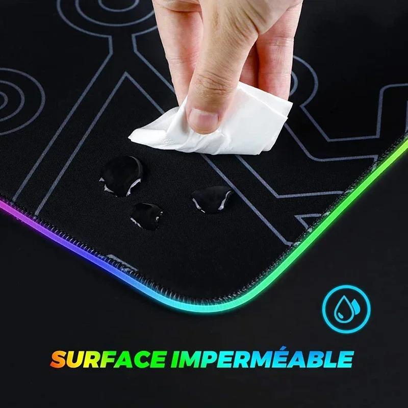 마우스 패드 RGB PC 게이머 키보드, LED 빛나는 - Gaming Keyboard Name 리뷰 및 가격