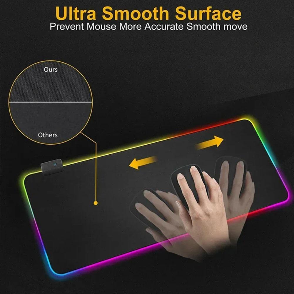 마우스 패드 RGB PC 게이머 키보드, LED 빛나는 - Gaming Keyboard Name 리뷰 및 가격