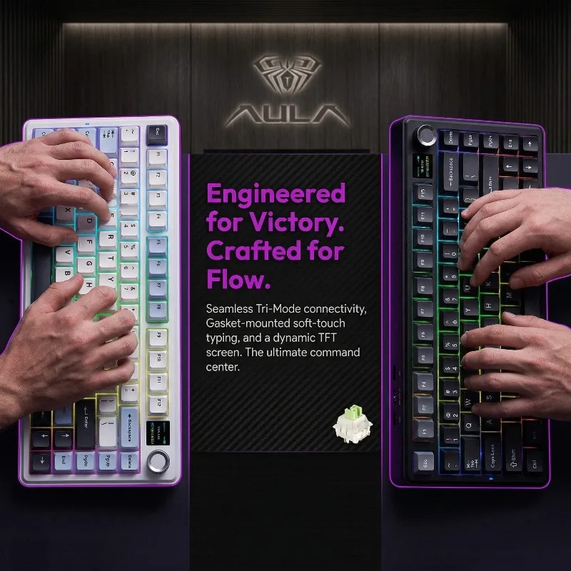 AULA F75 Max 기계식 키보드 75% 레이아웃  - Gaming Keyboard Mechanical 리뷰 및 가격