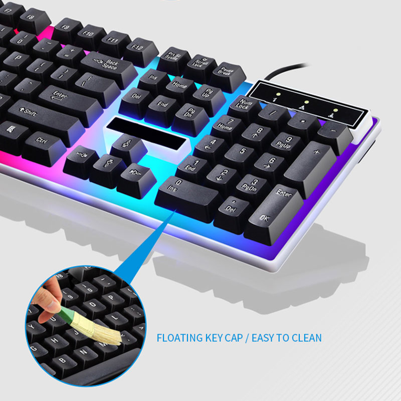 RGB 게임용 키보드 게이머 키보드 및 마우스 키트 W - Gaming Keyboard And Mouse Combo 리뷰 및 가격