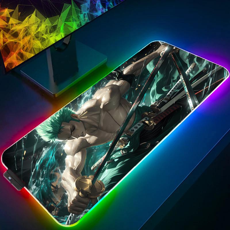 원피스 조로 마우스 패드 RGB 게임 액세서리 Gabi - Gaming Keyboard Esports 리뷰 및 가격