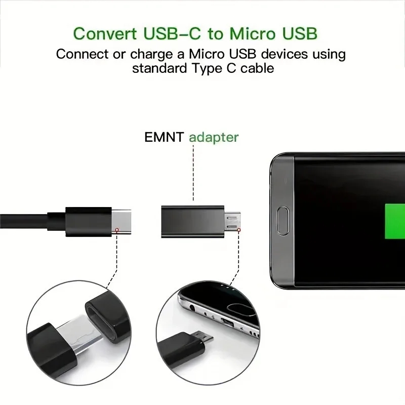 마이크로 USB-USB C OTG 어댑터 (여성-남성  - Gaming Keyboard Types 리뷰 및 가격