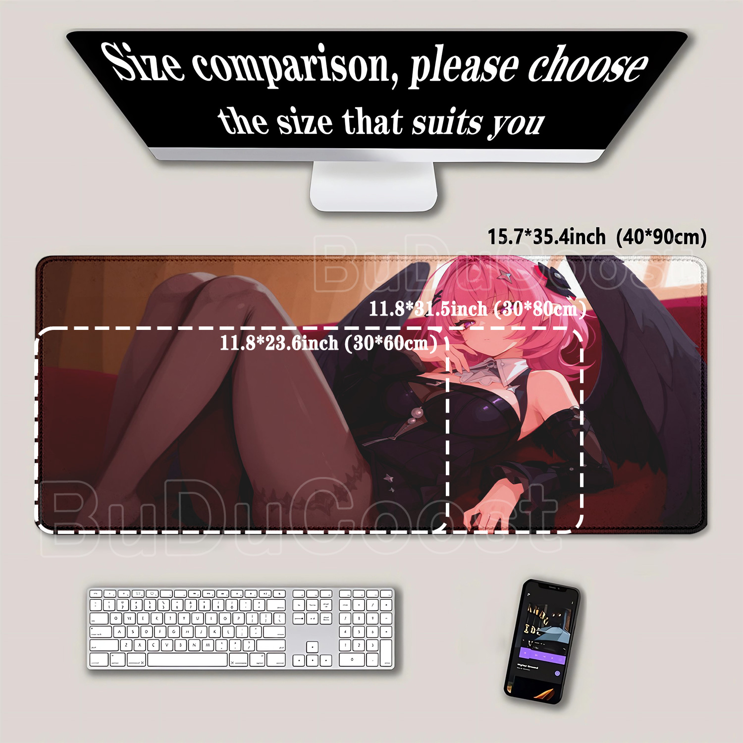 마우스패드 HD 프린팅 뉴 레미엘 댄 젠리스 존 제로  - Gaming Keyboard Typewriter 리뷰 및 가격