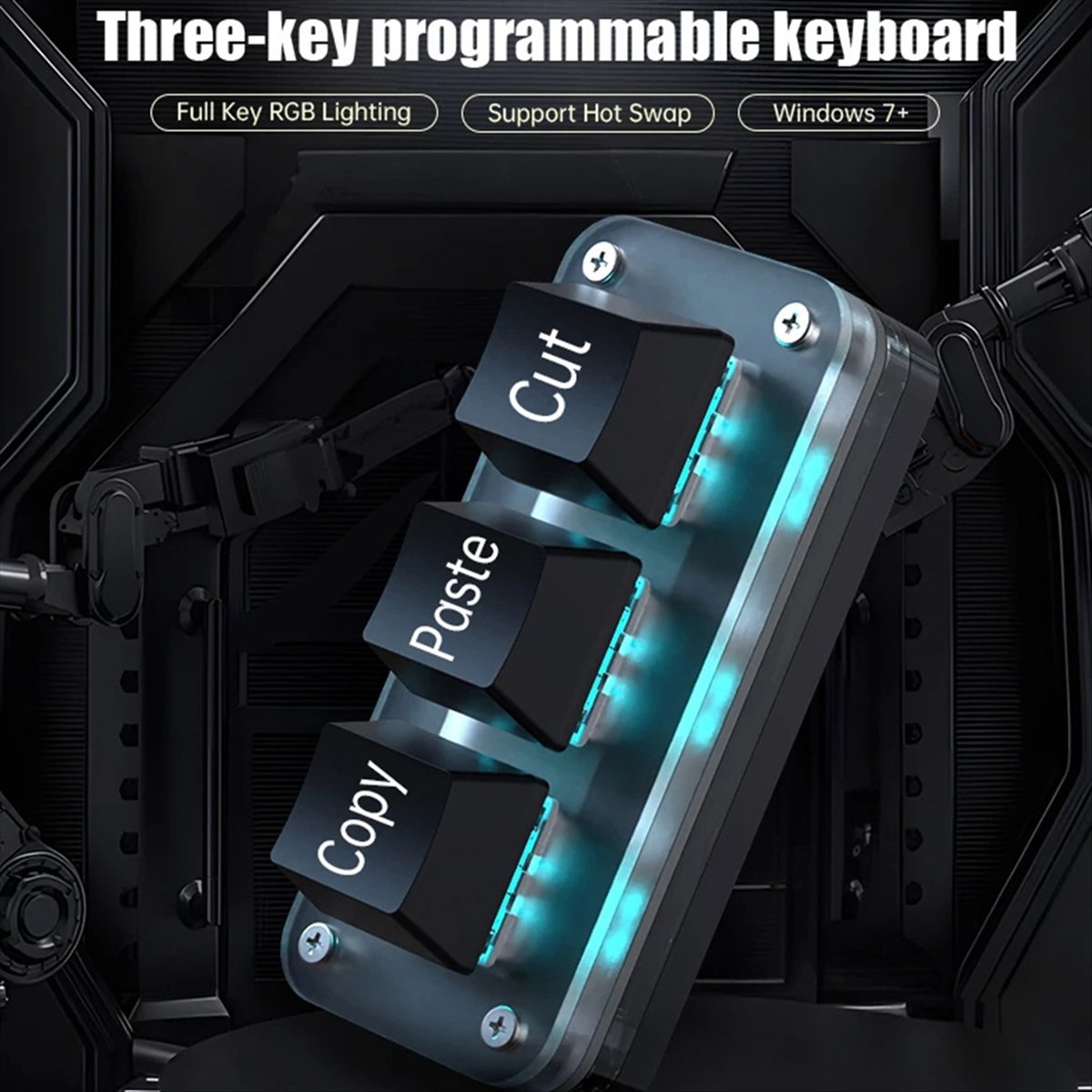 doyou 3키 매크로 프로그래밍 포토샵 게임용 미니  - Gaming Keyboard Types 리뷰 및 가격