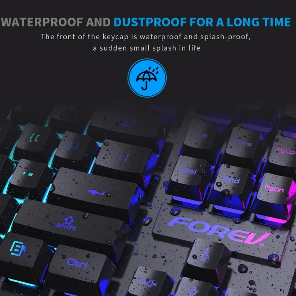 104 키 백라이트 기계식 키보드 유선 게임용 키보드  - Keyboard Mouse Bundle Gaming 리뷰 및 가격