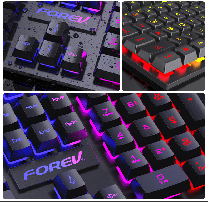 104키 백라이트 기계식 키보드 유선 게이밍 키보드 방 - Keyboard Mouse Bundle Gaming 리뷰 및 가격